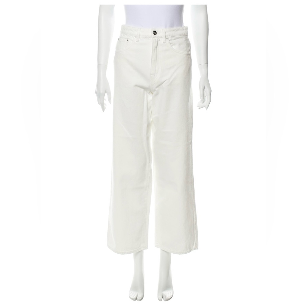 Totême
High-Rise Wide Leg Jeans in white, like new